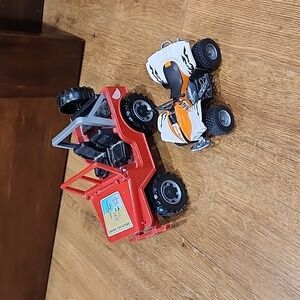 Bruder jeep and quad